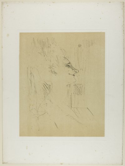 Yvette Guilbert – Soularde, Yvette Guilberttől alkotó: Henri de Toulouse Lautrec