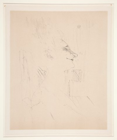 Yvette Guilbert, alkotó: Henri de Toulouse-Lautrec