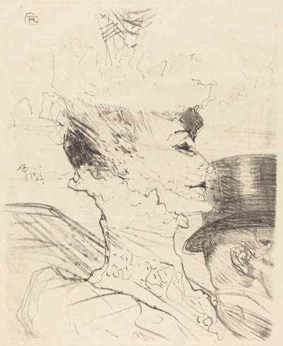 Yvette Guilbert von Henri de Toulouse Lautrec