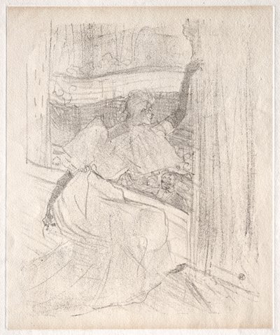 Yvette Guilbert: Üdvözlet a közönségnek, 1898. alkotó: Henri de Toulouse Lautrec