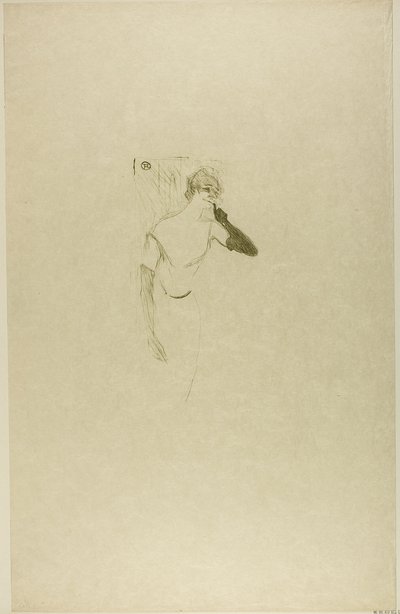 Yvette Guilbert, Colombine-ban Pierrot-ban alkotó: Henri de Toulouse Lautrec