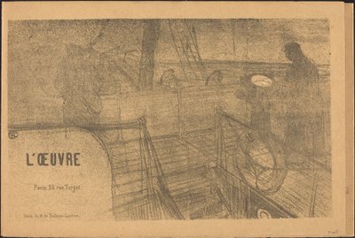 A munka tájékoztató programja alkotó: Henri de Toulouse Lautrec, Félix Vallotton, Antonio