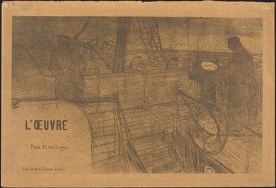 A munka tájékoztató programja alkotó: Henri de Toulouse Lautrec, Félix Vallotton, Antonio