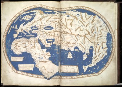 Világtérkép, c. 1490 alkotó: Henricus Martellus Germanus