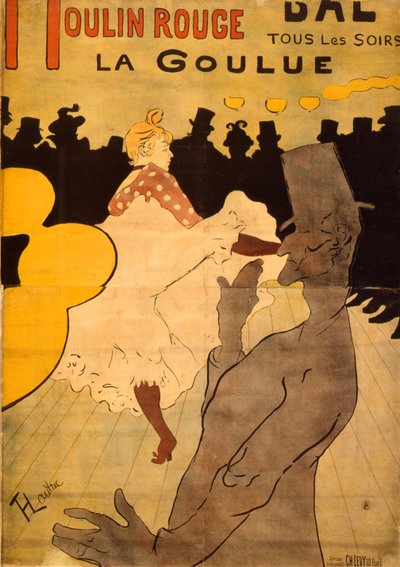 Moulin Rouge-La Goulue alkotó: Henri de Toulouse Lautrec