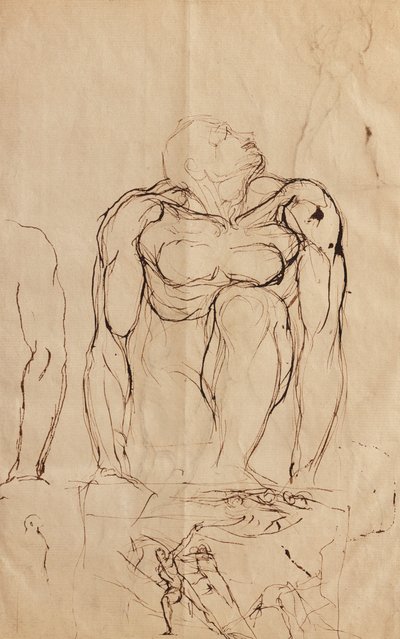 Növekvő (indiai tinta papíron) alkotó: Henry  Fuseli