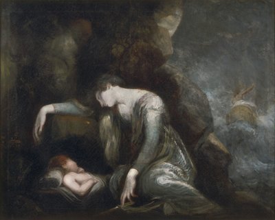 Danaë és Perseus a Seriphoson alkotó: Henry (1741 1825) Fuseli