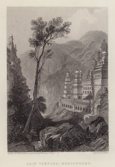 Jain templomok, Muktagerri (színes litó) alkotó: Henry (after) Warren