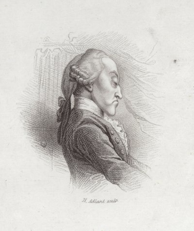 Thomas Augustine Arne, angol zeneszerző (1710-1778) alkotó: Henry Adlard