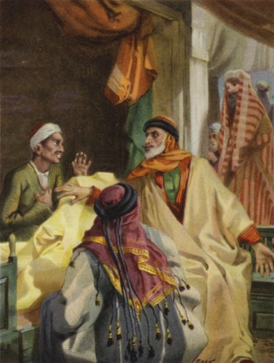 A damaszkuszi bazárokban (színes litó) alkotó: Henry Andrew Harper