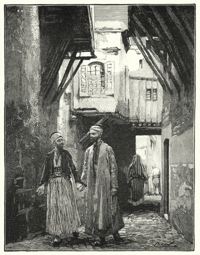 Damaszkusz utca (fotók) alkotó: Henry Andrew Harper
