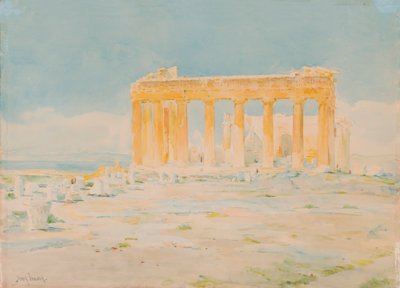 A Parthenon, Keleti homlokzat, n.d. alkotó: Henry Bacon