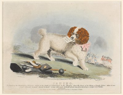 ?Sancho?, Salamancai csata, 1812 alkotó: Henry Bernard Chalon