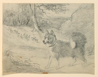 Elk kopó tanulmányozása alkotó: Henry Bernard Chalon