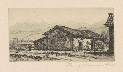 Adobe House, 1888. alkotó: Henry Chapman Ford
