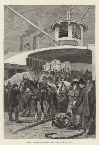 Amerikát különleges előadónk, a New York-i Fulton Ferry ismét meglátogatta alkotó: Henry Charles Seppings Wright