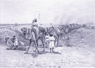 Soloman ajándékokat küld Hiramnak alkotó: Henry Charles Seppings Wright