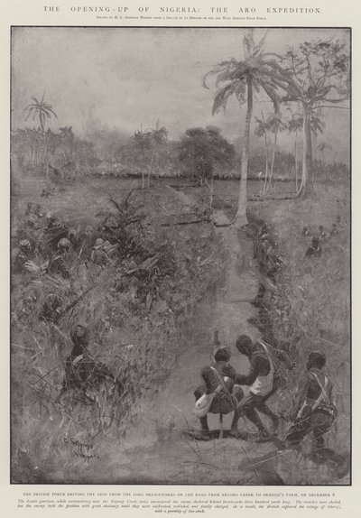 Nigéria megnyitása, az Aro-expedíció alkotó: Henry Charles Seppings Wright