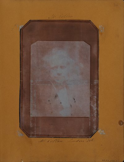 Egy férfi, valószínűleg Sir David Brewster mellhosszú portréja alkotó: Henry Collen