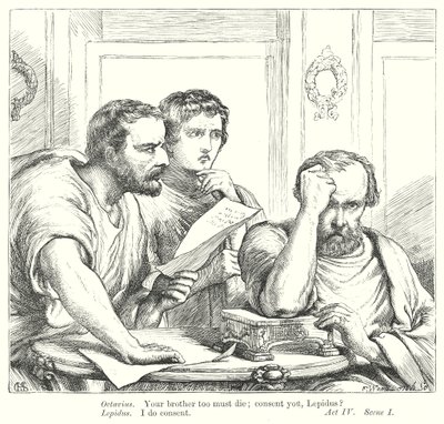 Julius Caesar (metszet) alkotó: Henry Courtney (after) Selous
