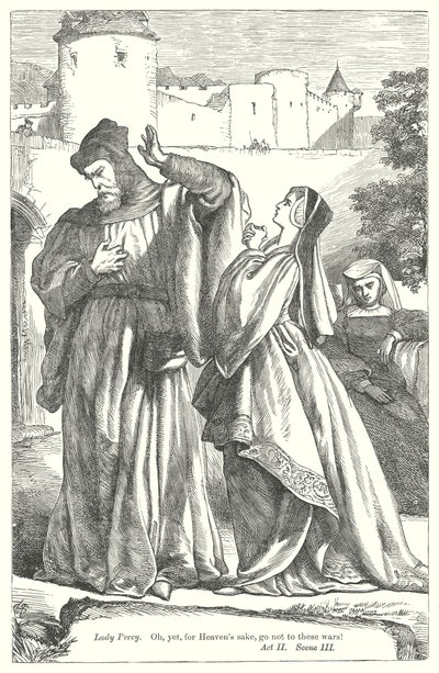 IV. Henrik király II. rész (metszet) alkotó: Henry Courtney (after) Selous