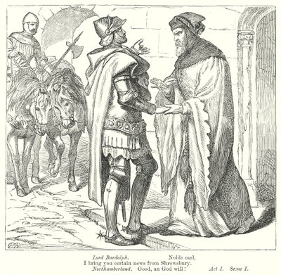 IV. Henrik király II. rész (metszet) alkotó: Henry Courtney (after) Selous