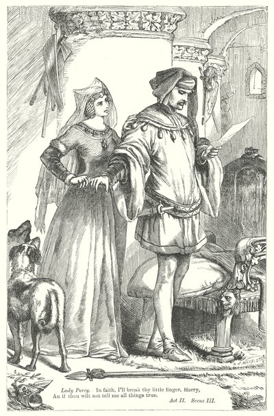 IV. Henrik király I. rész (metszet) alkotó: Henry Courtney (after) Selous