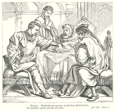IV. Henrik király I. rész (metszet) alkotó: Henry Courtney (after) Selous