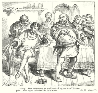 Henrik király I. rész (metszet) alkotó: Henry Courtney (after) Selous