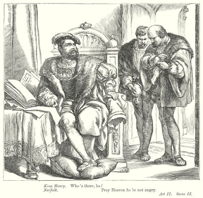 VIII. Henrik király (metszet) alkotó: Henry Courtney (after) Selous