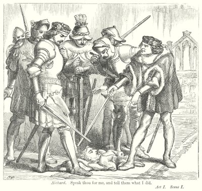 VI. Henrik király III. rész (metszet) alkotó: Henry Courtney (after) Selous