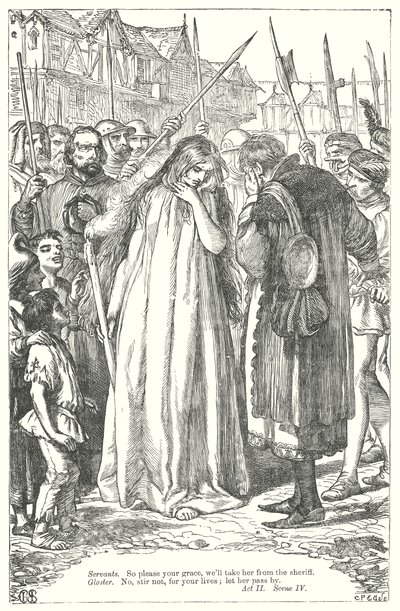 VI. Henrik király II. rész (metszet) alkotó: Henry Courtney (after) Selous