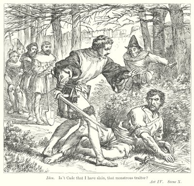 VI. Henrik király II. rész (metszet) alkotó: Henry Courtney (after) Selous