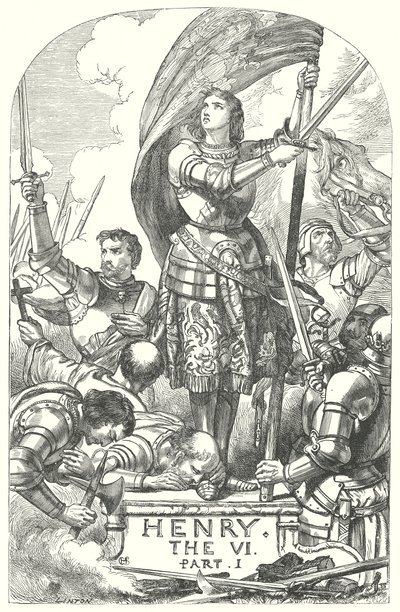 VI. Henrik király I. rész (metszet) alkotó: Henry Courtney (after) Selous