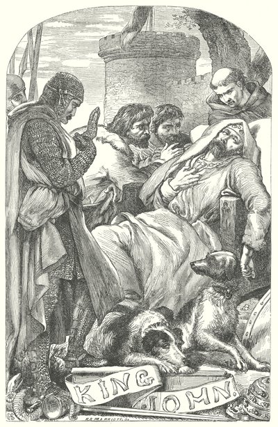 János király (metszet) alkotó: Henry Courtney (after) Selous