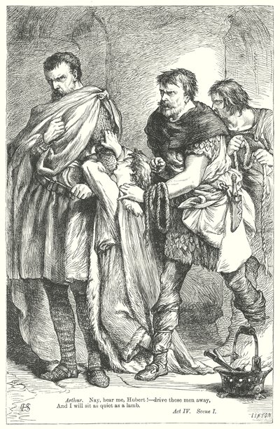 János király (metszet) alkotó: Henry Courtney (after) Selous
