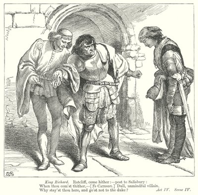 III. Richárd király (metszet) alkotó: Henry Courtney (after) Selous