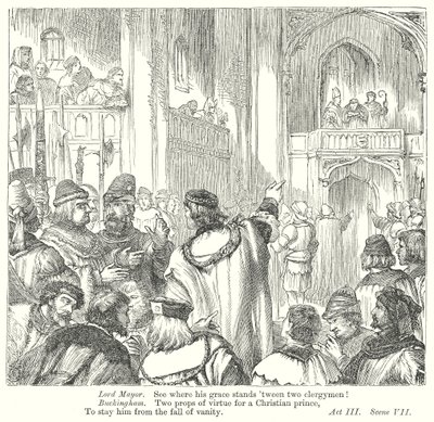 III. Richárd király (metszet) alkotó: Henry Courtney (after) Selous