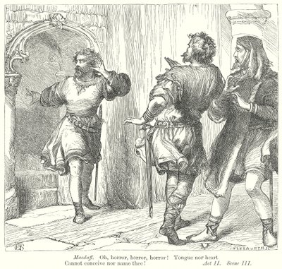 Macbeth (metszet) alkotó: Henry Courtney (after) Selous