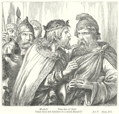 Macbeth (metszet) alkotó: Henry Courtney (after) Selous