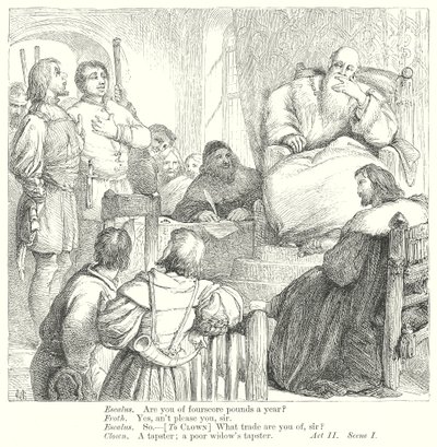Measure for Measure (metszet) alkotó: Henry Courtney (after) Selous
