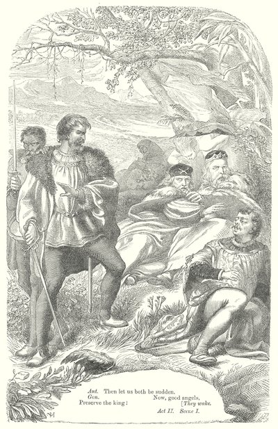 A vihar (metszet) alkotó: Henry Courtney (after) Selous