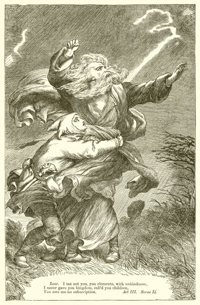 Lear király alkotó: Henry Courtney Selous