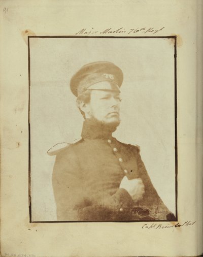 Martin őrnagy alkotó: Henry Craigie Brewster