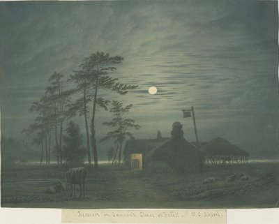 Cannock Chase: festészet, nd [1788-1855] alkotó: Henry Curzon Allport