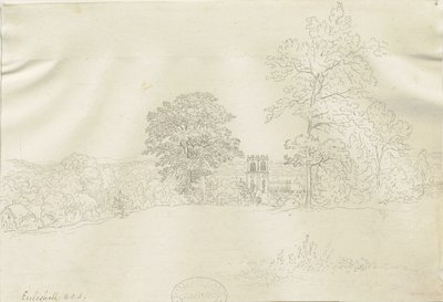 Eccleshall Village: tollrajz, nd [1788-1855] (rajz) alkotó: Henry Curzon Allport