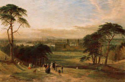 London Greenwich Hillből alkotó: Henry Dawson