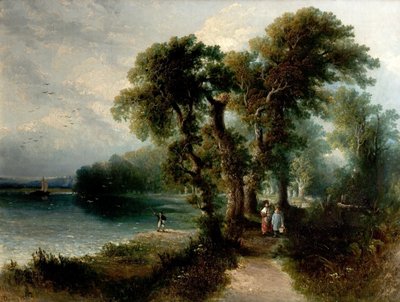 Nottingham a Wilford Grove-ból, 1831 alkotó: Henry Dawson