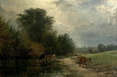 Napsütés és záporok, 1865 alkotó: Henry Dawson