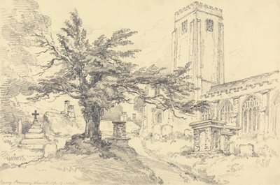 Berry Pomeroy templom alkotó: Henry Edridge
